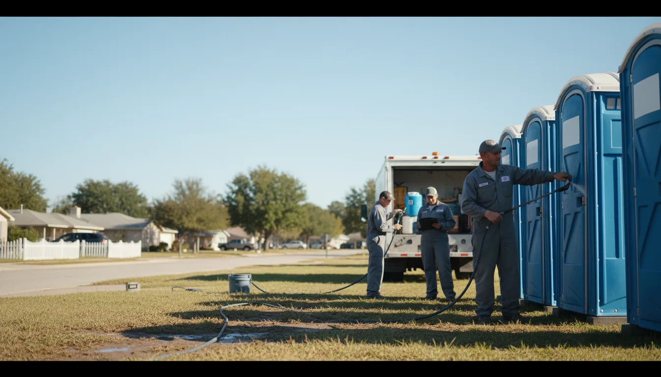 Long-Term Portable Toilet Rental in Selma, NC near me